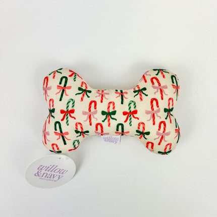 Candy Cane 6" Dog Toy Pet in  at Wrapsody