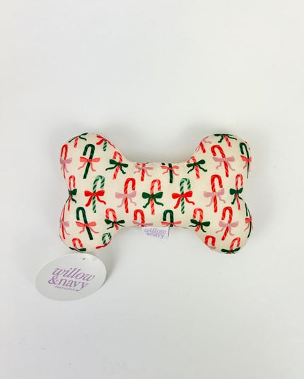 Candy Cane 6" Dog Toy