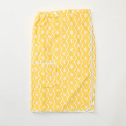 Weezie Towel Wrap Daybreak Loungewear in XS/S at Wrapsody