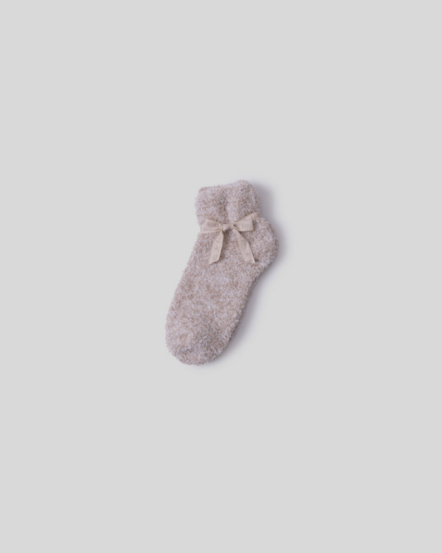 Barefoot Dreams Tennis Socks Heathered Stone Loungewear in at Wrapsody