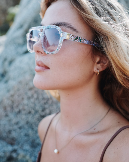 Sunglasses Ziggy Purp Swirl Sunglasses in  at Wrapsody