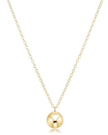 Enewton Gold Classic 10mm Gold Charm 16" Necklace