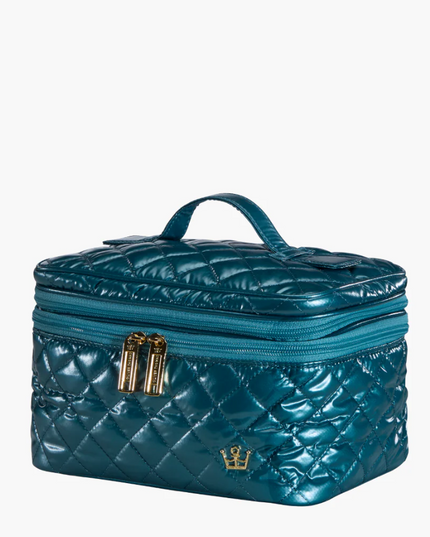 Oiver Thomas Not a Trainwreck Case Teal Metallic Travel Accessories in at Wrapsody