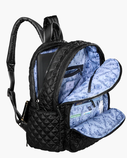 Oiver Thomas Large Wingwoman Backpack Black Backpacks in at Wrapsody