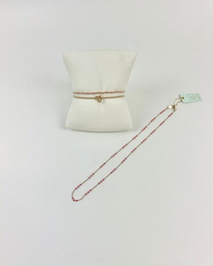 Enewton Love Bright Pink Trio Necklaces in at Wrapsody