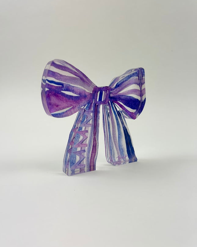 Sorority Acrylic Art Block Greek in Sigma Sigma Sigma at Wrapsody