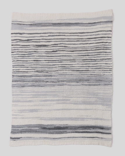 Barefoot Dreams Space Dye Moonbeam Multi Throw Blankets & Throws in at Wrapsody