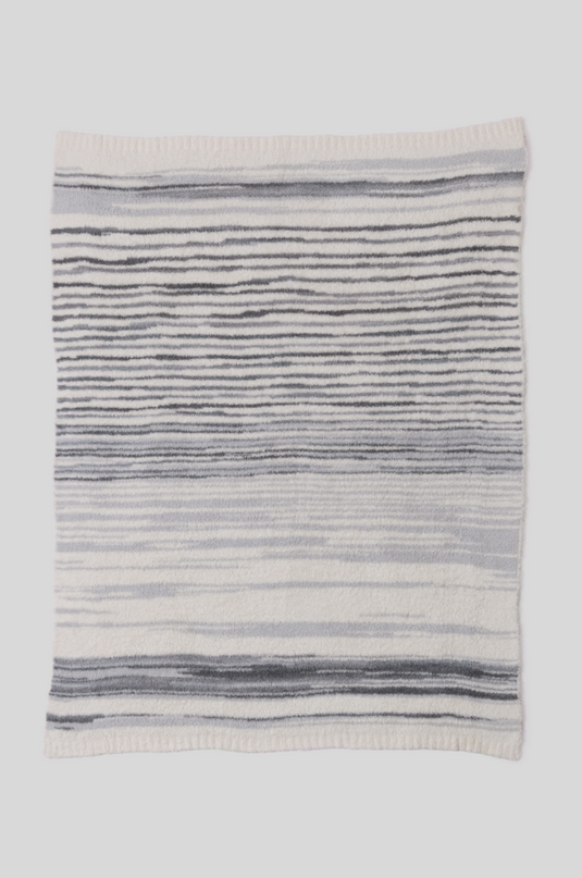 Barefoot Dreams Space Dye Moonbeam Multi Throw Blankets & Throws in at Wrapsody