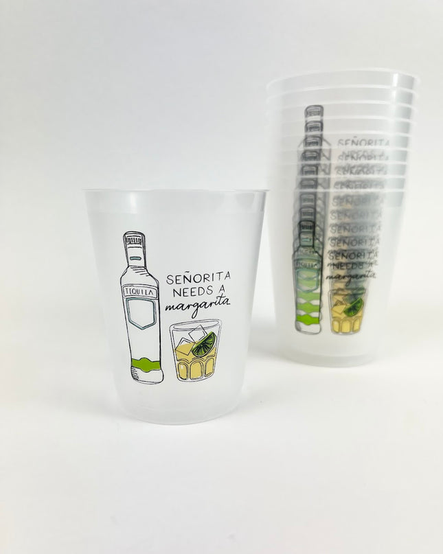 Frost Flex Cups - Senorita Margarita Drinkware in  at Wrapsody