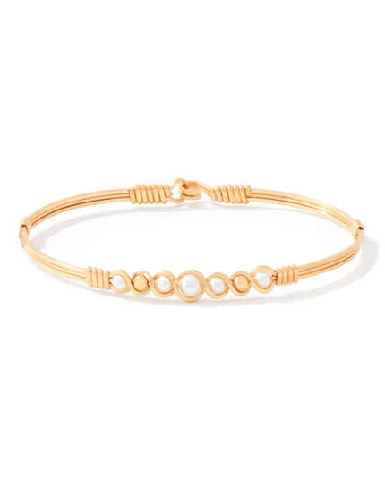 Ronaldo Divine Plan Gold/Pearl Bracelet