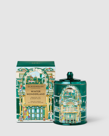 Glasshouse Candle 13.4oz Winter Wonderland Candles in at Wrapsody