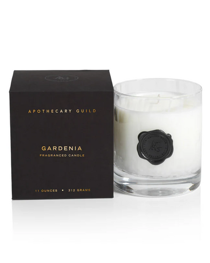 Opal Glass Gardenia 1-Wick Box Candle Candles in at Wrapsody