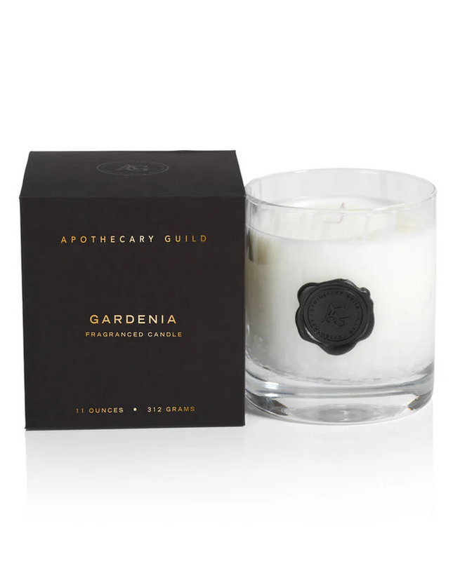 Opal Glass Gardenia 1-Wick Box Candle Candles in at Wrapsody