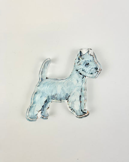 Westie Acrylic Block Home Decor in  at Wrapsody