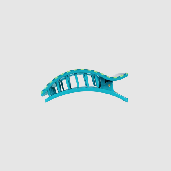 Teleties Cabana Cutie Rectangle Flat Clip Small Hair Accessories in at Wrapsody