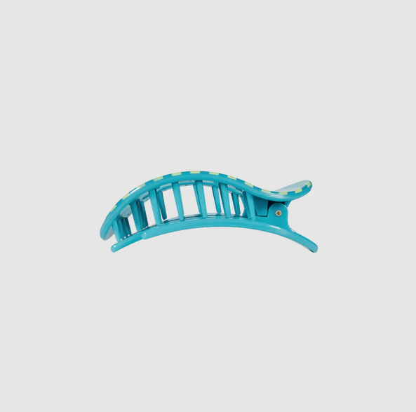 Teleties Cabana Cutie Round Flat Clip Small Hair Accessories in at Wrapsody