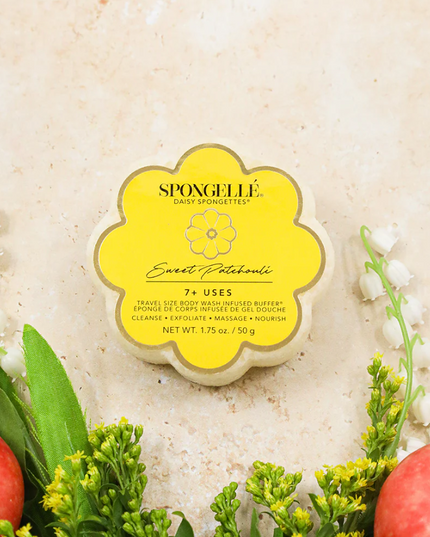 Spongelle 1.75oz Daisy Spongette Sweet Patchouli Bath & Body in at Wrapsody