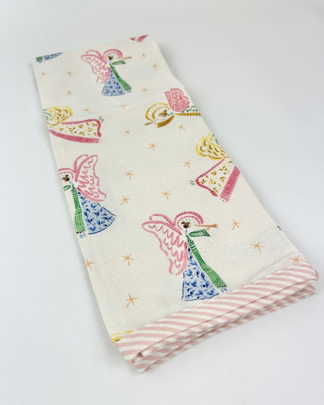 Joyful Angels Tea Towel Kitchen Towels in at Wrapsody