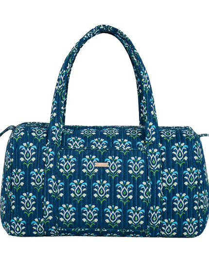 Laura Park Rosemary Indigo Signature Duffle Bag