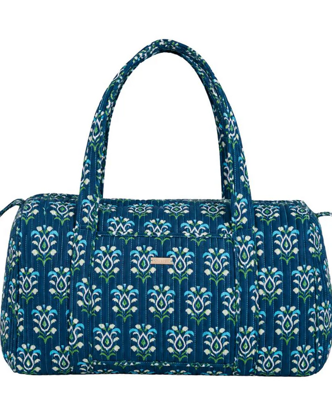 Laura Park Rosemary Indigo Signature Duffle Bag