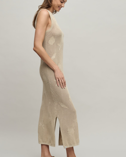 Barefoot Dreams Stone Motif Midi Dress