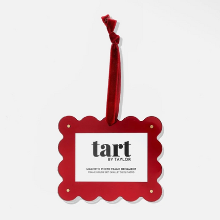 Acrylic Chrome Red Frame Ornament Home Decor in at Wrapsody