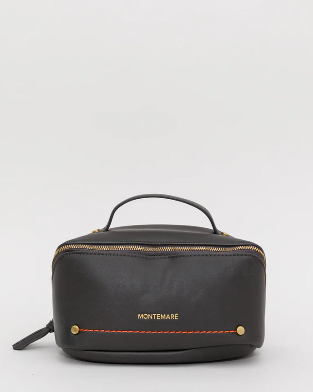 Roma Foldout Toiletry Case Slate Travel Accessories in at Wrapsody