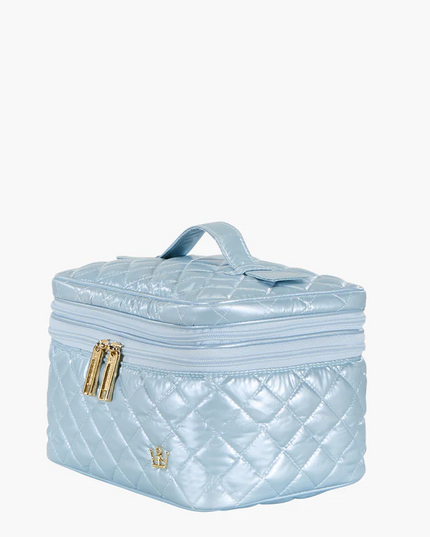 Oliver Thomas Not a Trainwreck Case Sky Blue Metallic Travel Accessories in at Wrapsody