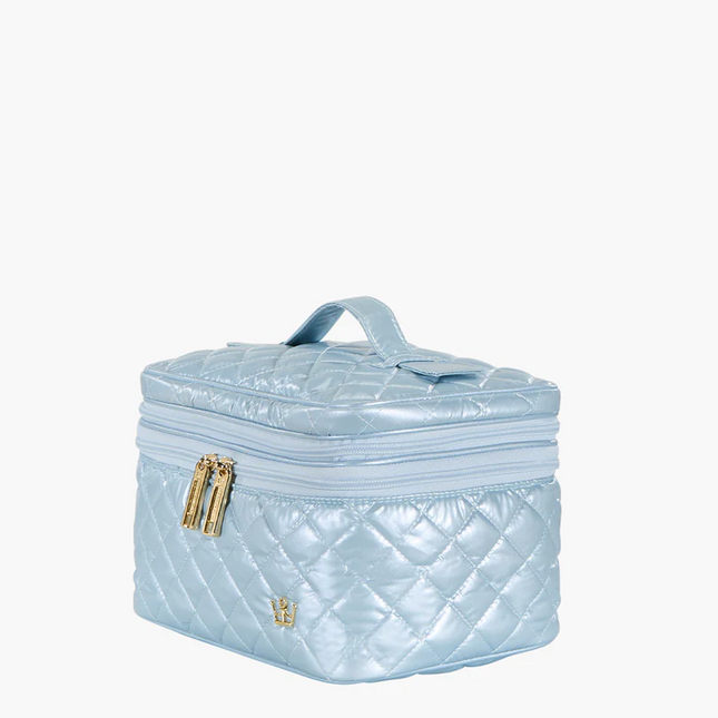 Oliver Thomas Not a Trainwreck Case Sky Blue Metallic Travel Accessories in at Wrapsody