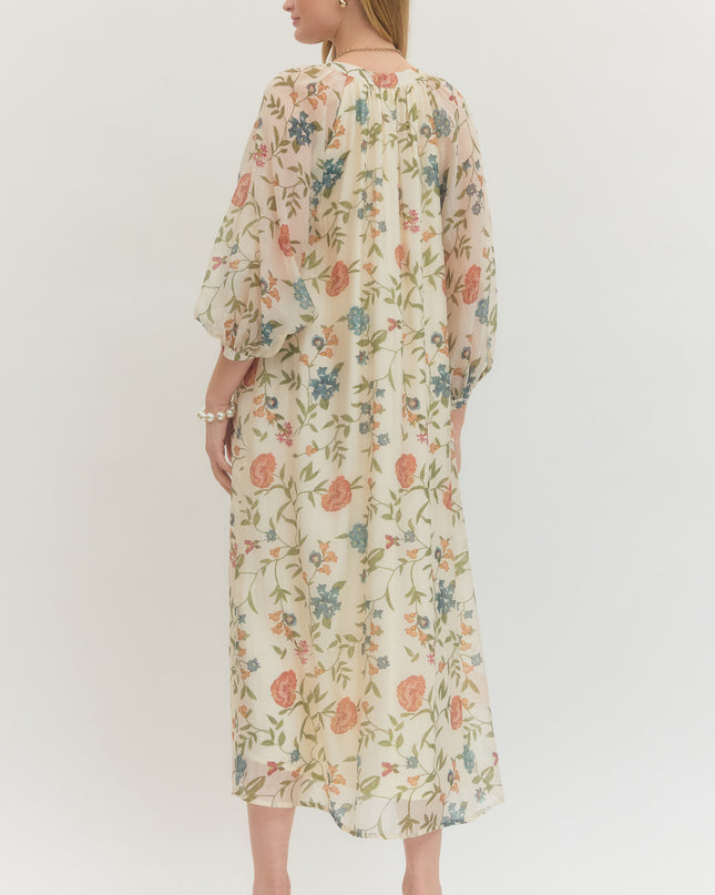 Garden Party Midi Dress Dresses in at Wrapsody