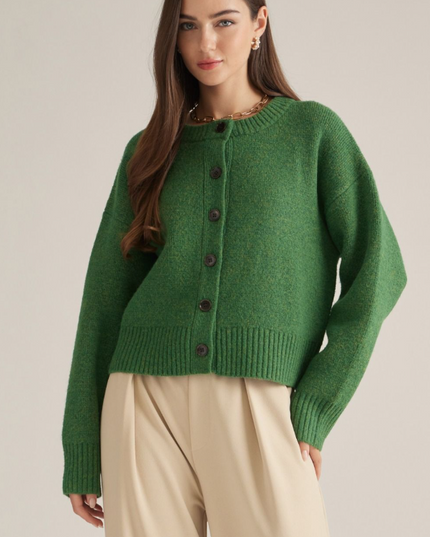 Fern Cardigan with Buttons