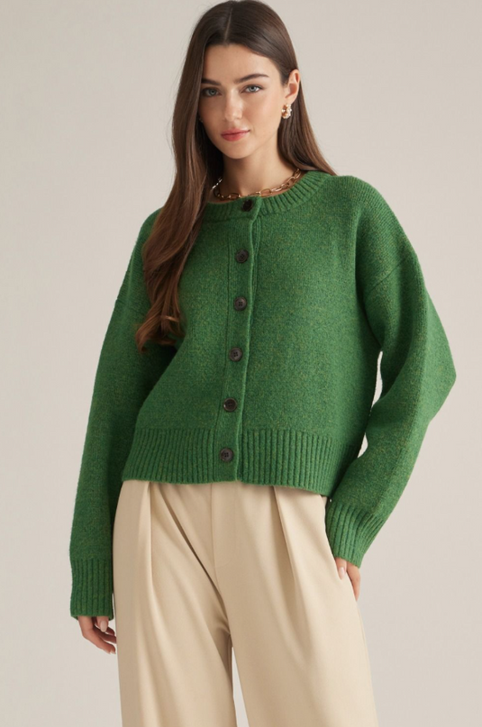 Fern Cardigan with Buttons
