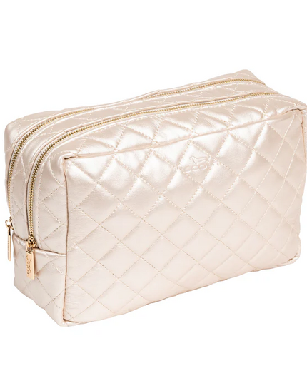 Scout 2-Way Bag Quilted Champagne Travel Accessories in at Wrapsody