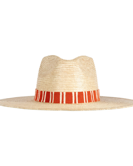 Palm Hemingway Stripe Hat Hair Accessories in  at Wrapsody