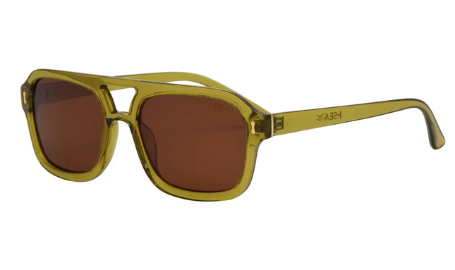 I-SEA Royal Olive/Brown Sunglasses