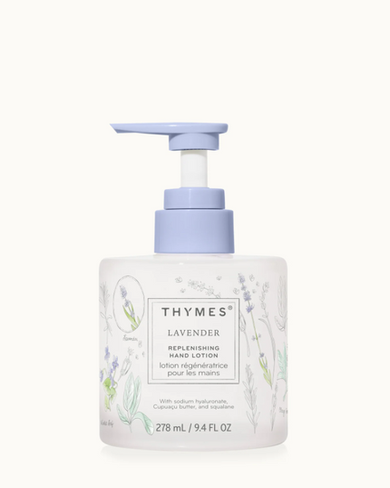 Thymes Replenishing Hand Lotion Lavender Bath & Body in at Wrapsody