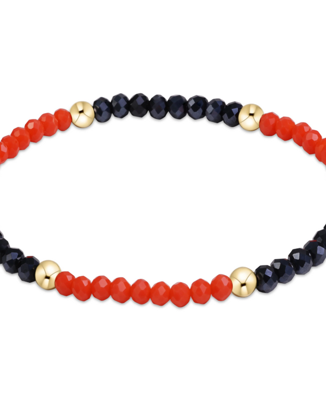 Enewton Gameday Flirty Presence Bracelet Bright Orange/Navy Bracelets in at Wrapsody