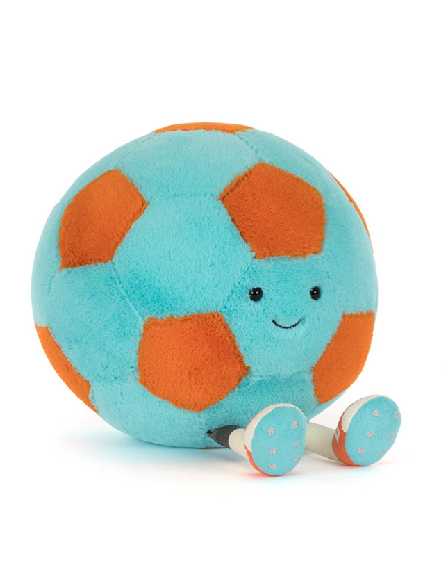 Jellycat Amuseables Soccer Ball Soft Toys in at Wrapsody