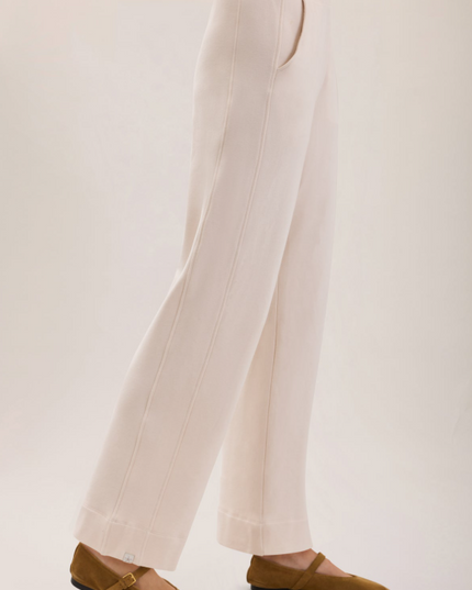 Barefoot Dreams Brushed Fleece Pants - Sand Dune Loungewear in at Wrapsody