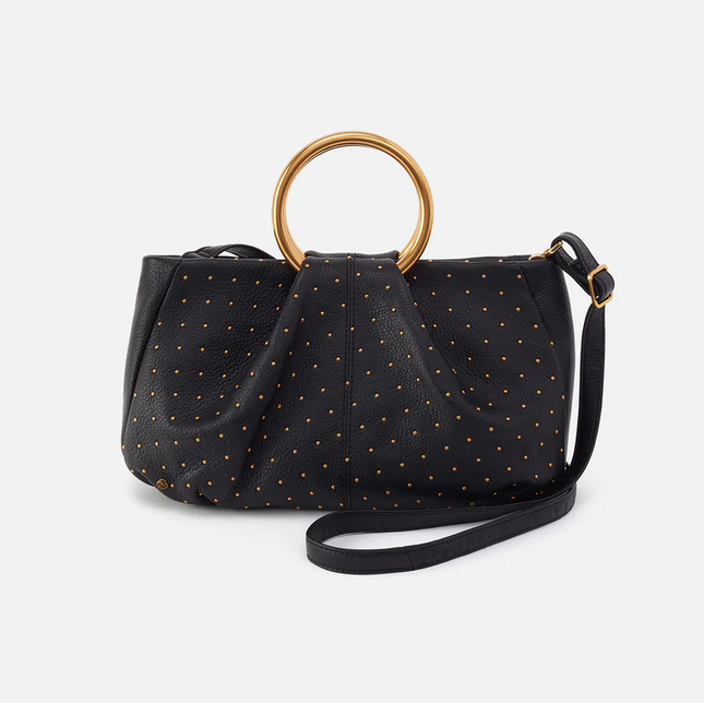 Hobo Shelia Ring Satchel in Black Handbags in  at Wrapsody