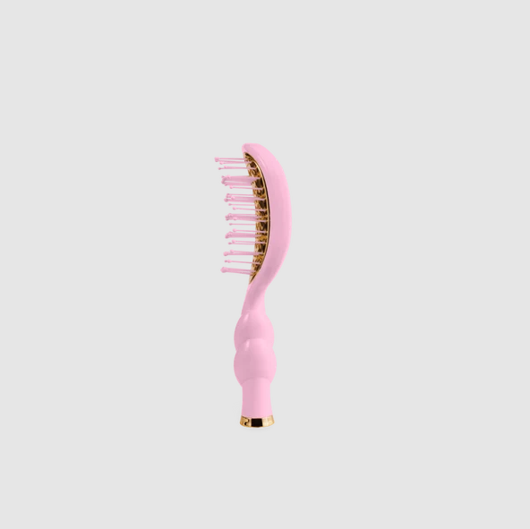 Teleties Vented Bubblegum Pink Mini Brush Hair Accessories in at Wrapsody