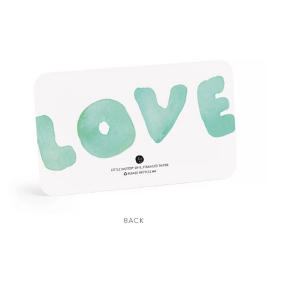 Little Notes Love Rainbow Paper in at Wrapsody