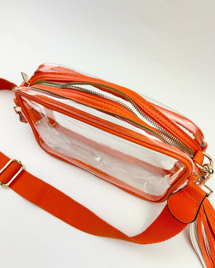 Clear Crossbody Camera Bag Handbags in at Wrapsody