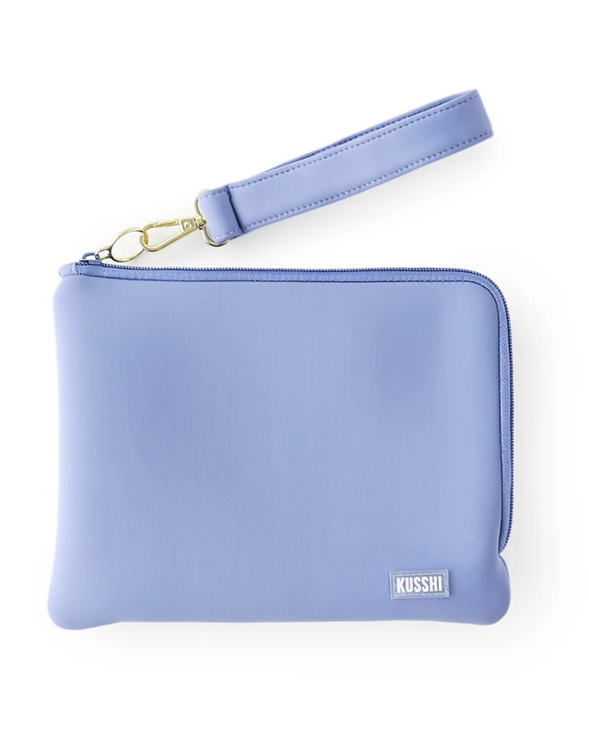Wristlet Pouch Blue Travel Accessories in at Wrapsody