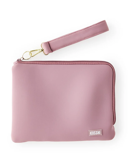 Wristlet Pouch Mauve Travel Accessories in at Wrapsody