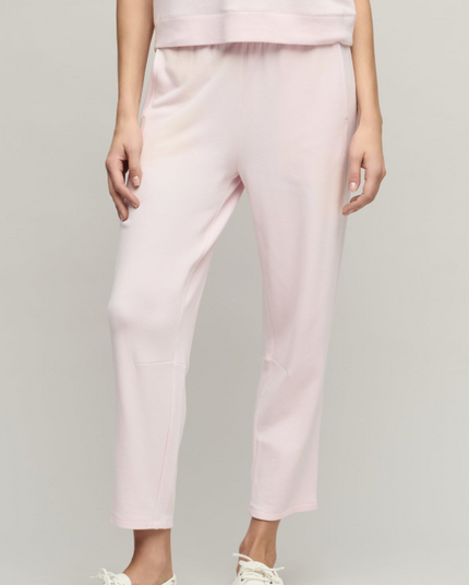 Barefoot Dreams Brushed Fleece Pants Pink Loungewear in S at Wrapsody