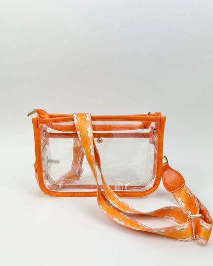 Laura Park Orange Blossom Stadium Bag Handbags in at Wrapsody