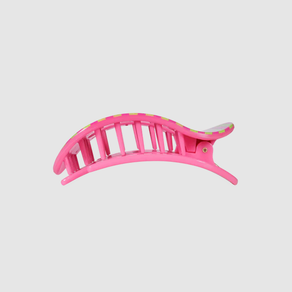 Teleties Summer Crush Round Flat Clip Medium Hair Accessories in at Wrapsody