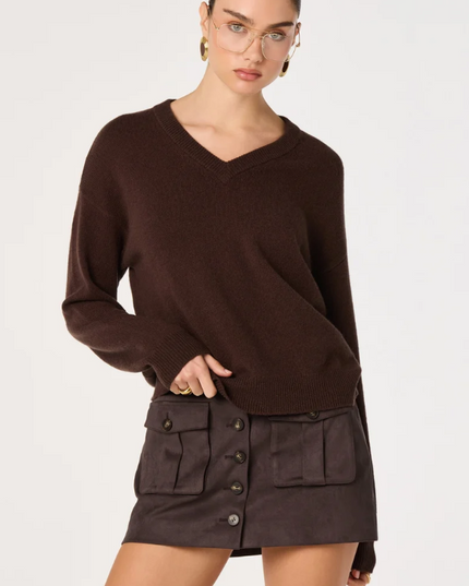 ASTR the Label Bowie Brown Sweater