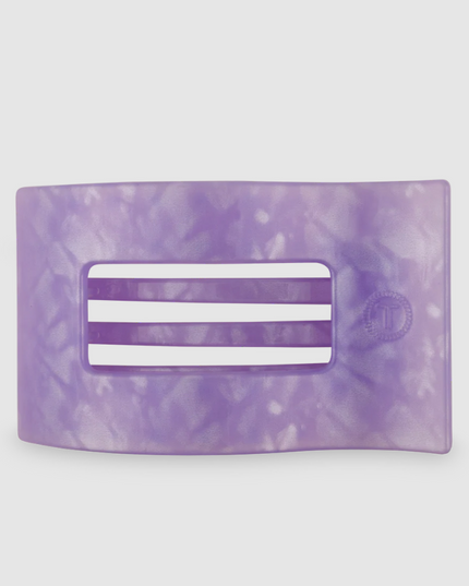 Teleties Lavender Mist Rectangle Flat Clip Large Hair Accessories in at Wrapsody